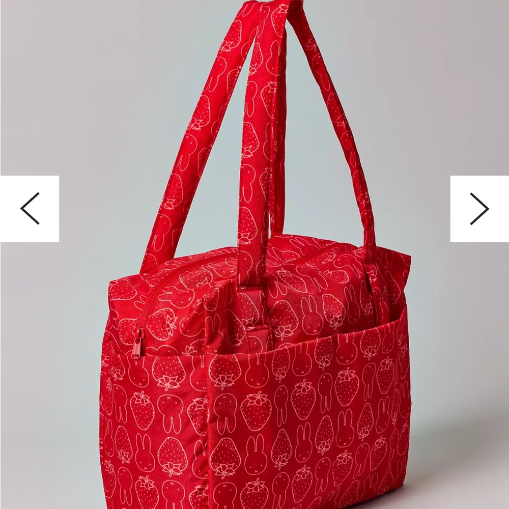 ISO- BAGGU x UO exclusive Miffy Red Cloud Carry On